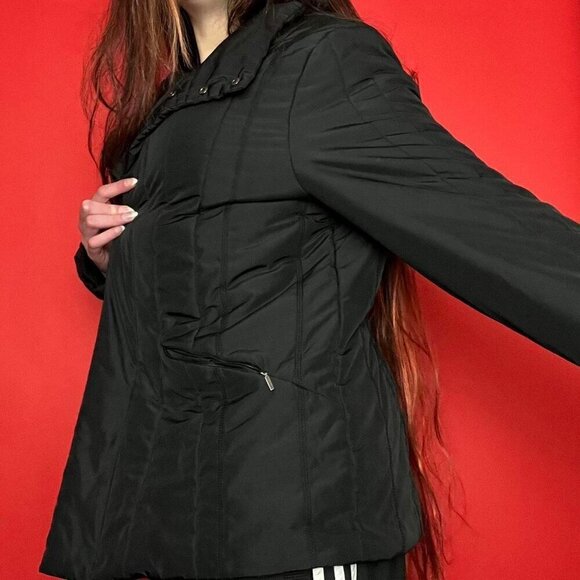 Planet / Black and silver puffer jacket 🖤🤍​​​​​​ - Picture 4 of 5